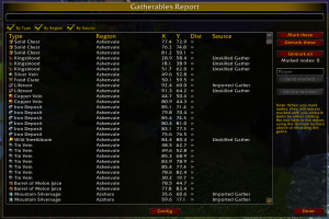 Gatherer wow addon