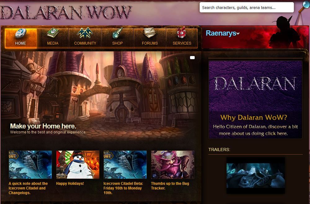 Dalaran-WoW WoW Private Server -