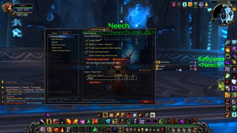 deadly boss mods dbm world of warcraft addons curseforge