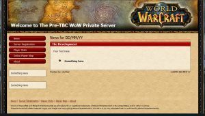 how to make a wow private server