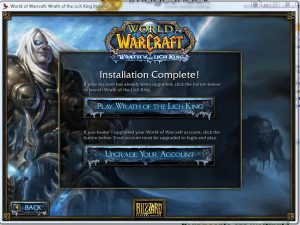 wotlk 3.3.5.a client install complete